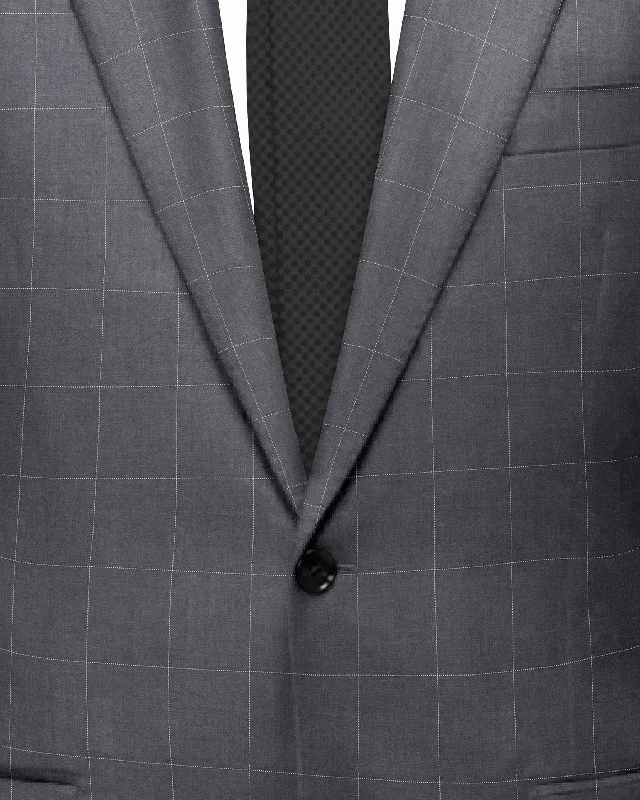 Shop trendy clothing for every season – Special promotion today. Pebble Grey Windowpane Wool Blazer Shop trendy clothing for every season – Special promotion today. Pebble Grey Windowpane Wool Blazer