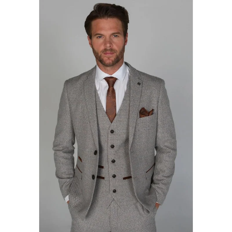 Seasonal discounts on stylish clothes – Perfect for any occasion! Ralph - Men's Cream Tweed Blazer Seasonal discounts on stylish clothes – Perfect for any occasion! Ralph - Men's Cream Tweed Blazer