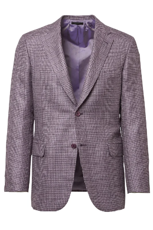Refresh your wardrobe with the best deals on men's fashion.  Ravello Lavender Plaid Jacket