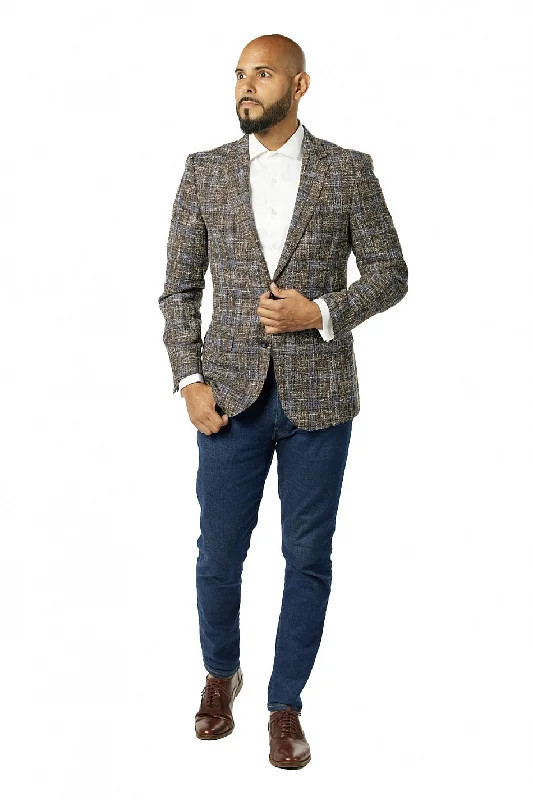 Shop affordable clothing for less – Big discounts online now. Slim Fit Brown Blue Hopeweave Sport Jacket GB-SJ-349 Shop affordable clothing for less – Big discounts online now. Slim Fit Brown Blue Hopeweave Sport Jacket GB-SJ-349