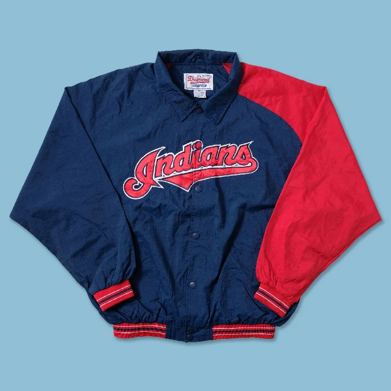 New season, new deals – shop men's clothing now!  Vintage Starter Cleveland Indians Varsity Jacket XXL