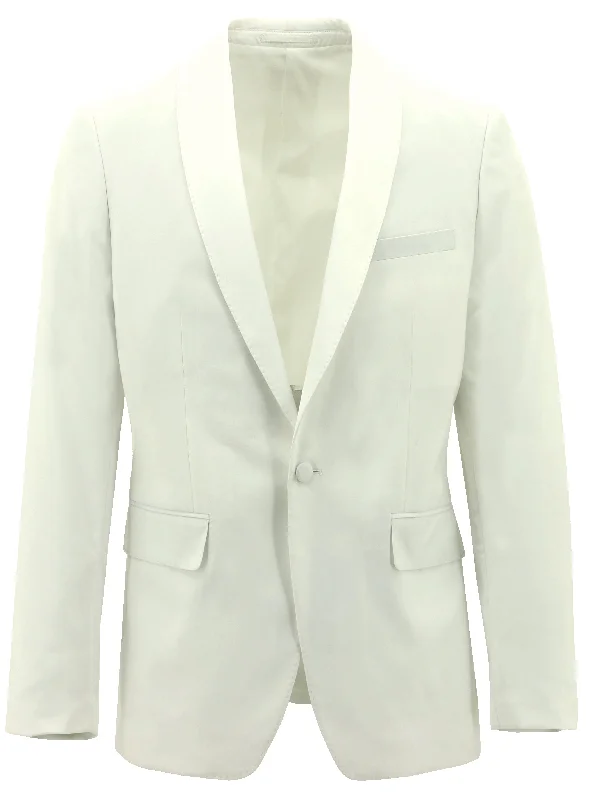 Shop the latest seasonal clothing sale – Big savings on stylish outfits. White Shawl Lapel Dinner Jacket Shop the latest seasonal clothing sale – Big savings on stylish outfits. White Shawl Lapel Dinner Jacket