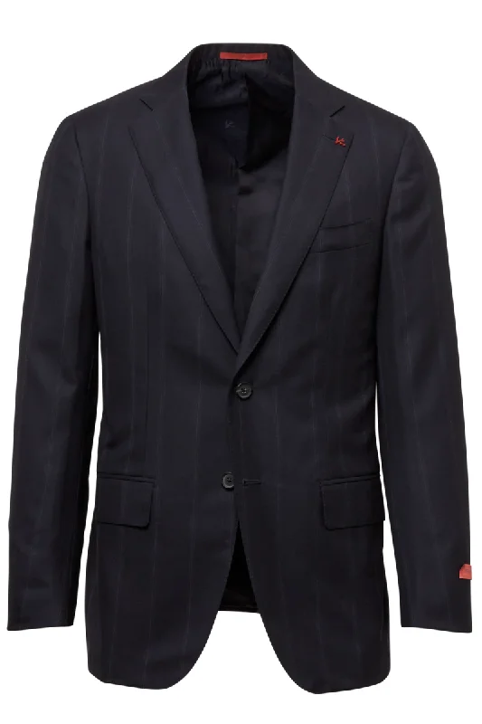Shop men’s clothing now and enjoy amazing savings.  Wide Stripe Suit