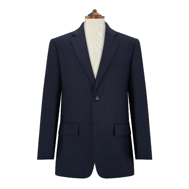 Buy more, save more –  William Navy Linen Jacket