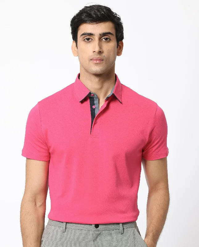 – Shop stylish items today! Rare Rabbit Men's Casca Flouroscent Red Cotton Fabric Collared Neck Half Sleeves Polo T-Shirt – Shop stylish items today! Rare Rabbit Men's Casca Flouroscent Red Cotton Fabric Collared Neck Half Sleeves Polo T-Shirt