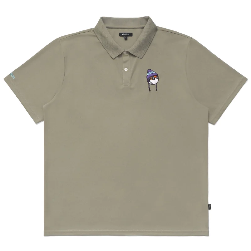 Shop stylish clothing for less – Great deals this week only.  Glacier Buckets Performance Pique Polo Moss - AW24