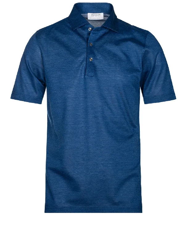Flash sale: Men’s clothing essentials at irresistible prices!  3 button Polo Shirt Blue