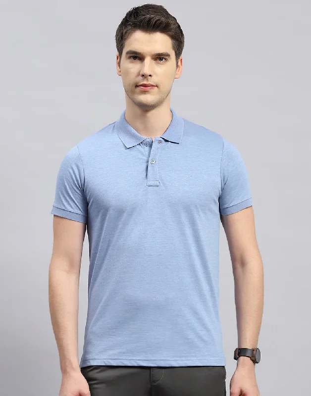 Shop clothing for less – Amazing savings on your favorite styles. Men Sky Blue Solid Polo Collar Half Sleeve T-Shirt Shop clothing for less – Amazing savings on your favorite styles. Men Sky Blue Solid Polo Collar Half Sleeve T-Shirt