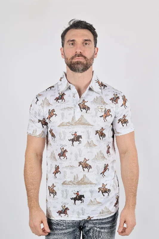 Save up to 60% on new arrivals in clothing – Shop now! Mens Modern Fit Performance Fabric Desert Monogram Printed Polo Save up to 60% on new arrivals in clothing – Shop now! Mens Modern Fit Performance Fabric Desert Monogram Printed Polo
