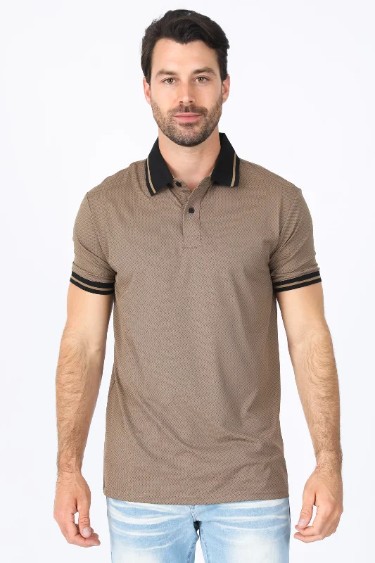 Shop the hottest fashion trends for less –  deals you can’t miss.  Mens Modern Fit Stretch Cotton Camel Polo