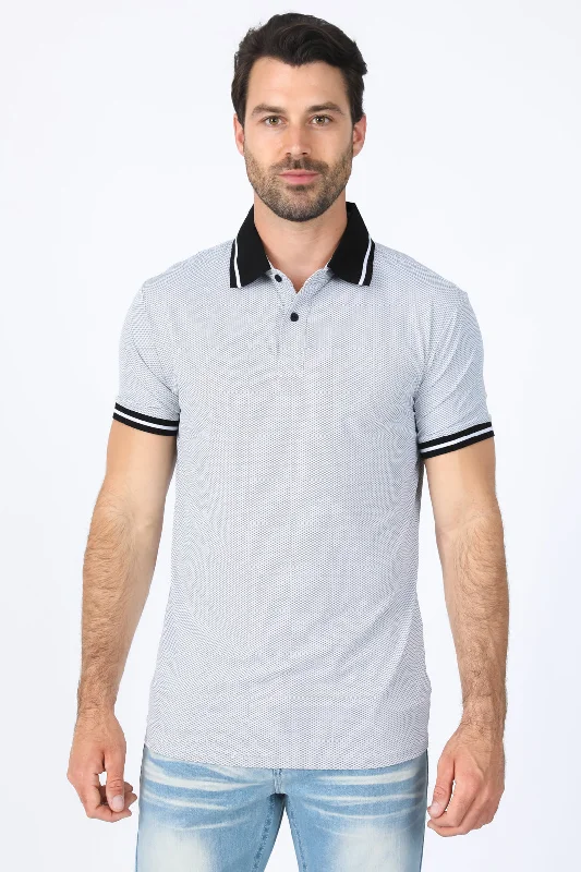 Shop the latest men's clothing trends at a fraction of the price. Mens Modern Fit Stretch Cotton White Polo Shop the latest men's clothing trends at a fraction of the price. Mens Modern Fit Stretch Cotton White Polo