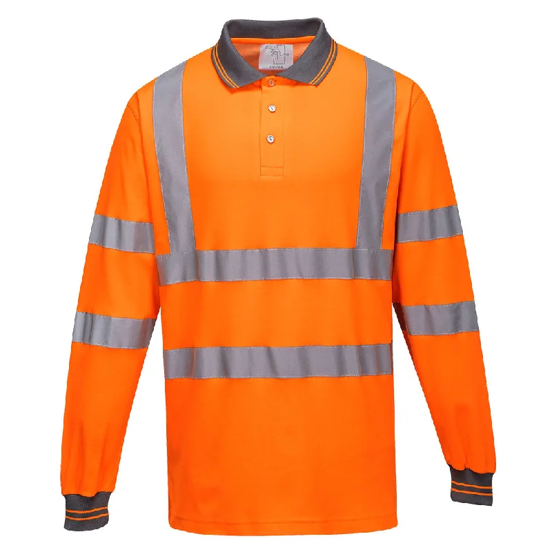 Exclusive discounts on all types of clothing – Shop now! Portwest S271 Long Sleeved Cotton Comfort Hi Vis Polo Shirt Exclusive discounts on all types of clothing – Shop now! Portwest S271 Long Sleeved Cotton Comfort Hi Vis Polo Shirt