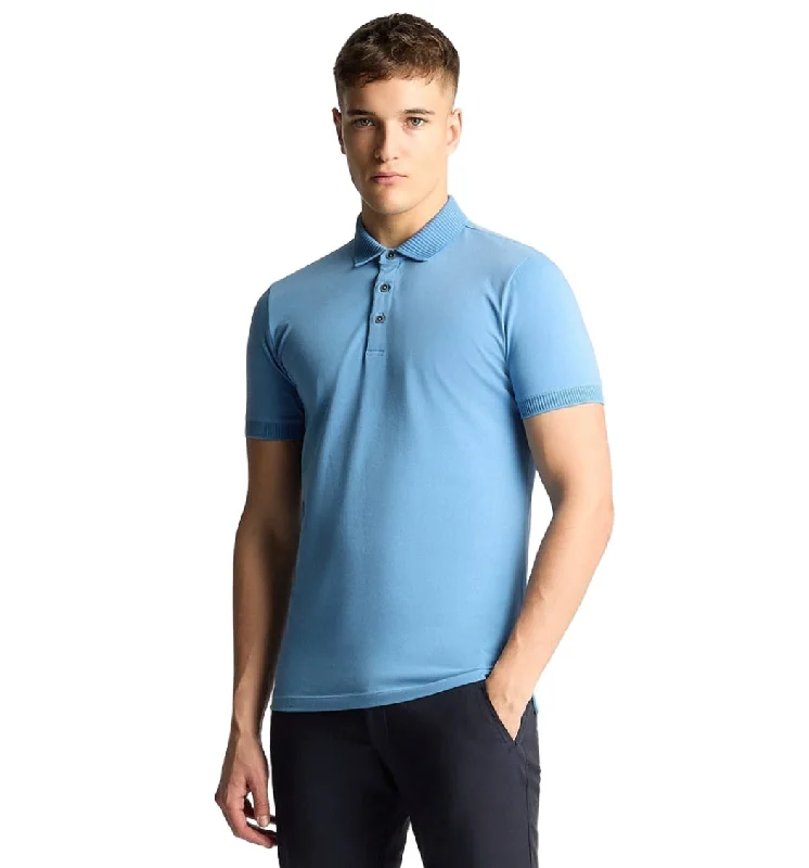 Get ready for your next season with amazing savings on all clothing. ID24407-Remus Blue Ribbed Collar Polo Shirt Get ready for your next season with amazing savings on all clothing. ID24407-Remus Blue Ribbed Collar Polo Shirt