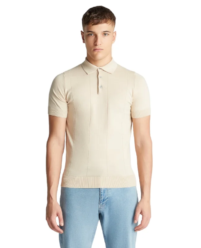 Shop the latest fashion trends with huge savings on all clothing. ID24411-Remus Beige Knitted Rib Polo Shirt Shop the latest fashion trends with huge savings on all clothing. ID24411-Remus Beige Knitted Rib Polo Shirt