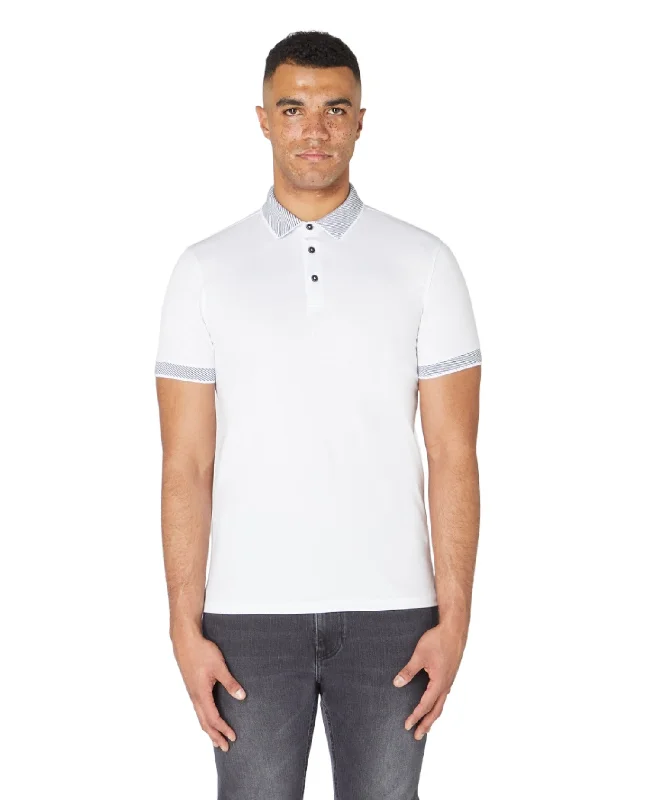 Save more with bundle deals on men’s fashion items.  ID70231-Remus Contrast Collar Polo