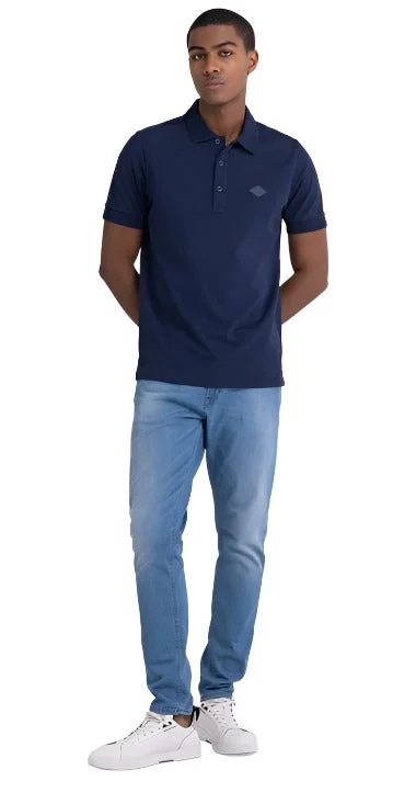 Exclusive deals on men’s fashion – Shop now and save big!  ID70010-Replay Navy Polo