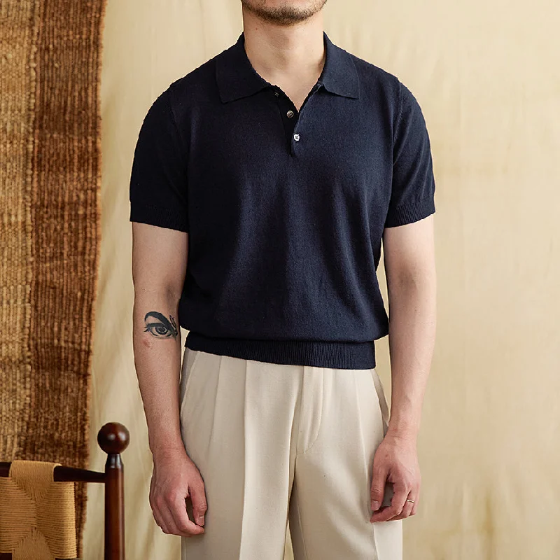 Exclusive clothing deals for  customers – Shop today!  St. Tropez Knit Cotton Blend Polo Shirt