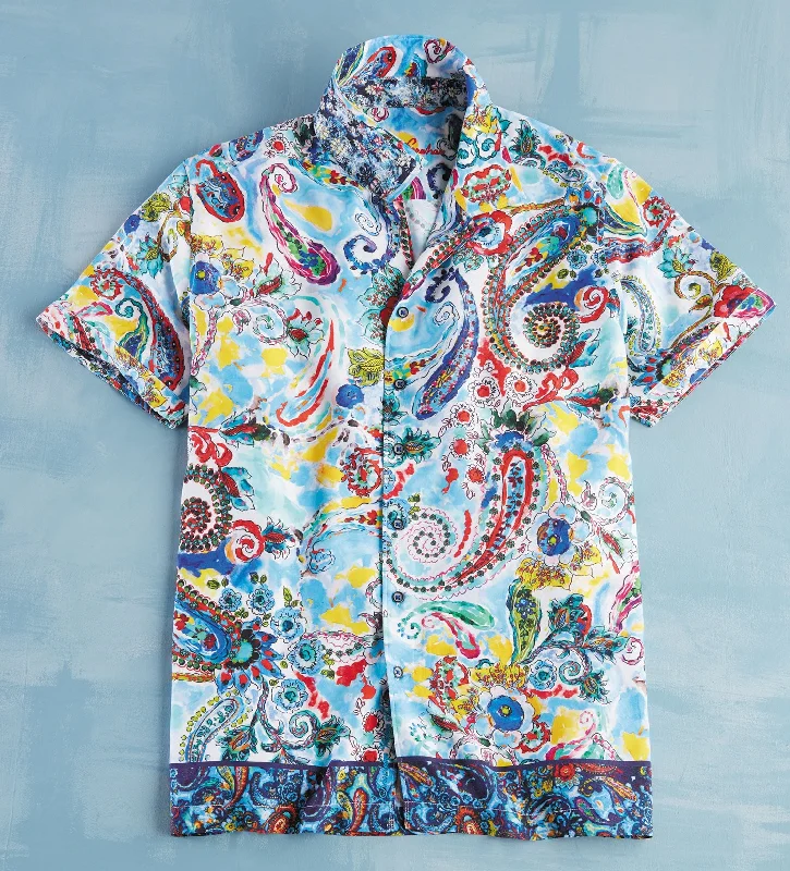 Shop our men's clothing collection for the best prices of the season. Robert Graham The Drake Short Sleeve Shirt Shop our men's clothing collection for the best prices of the season. Robert Graham The Drake Short Sleeve Shirt
