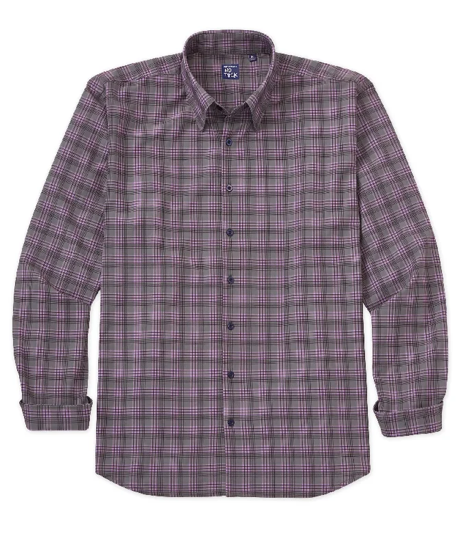 Buy now, pay later – exclusive savings on men’s clothing.  Westport No-Tuck Long Sleeve Plaid Performance Stretch Sport Shirt