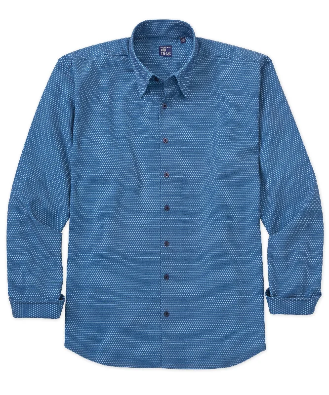 Get ready for your next season with amazing savings on all clothing.  Westport No-Tuck Long Sleeve Stars Print Performance Stretch Sport Shirt
