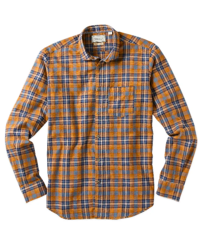 Shop smart, save big – men’s clothing sale on now!  Plaid Brushed Twill Shirt