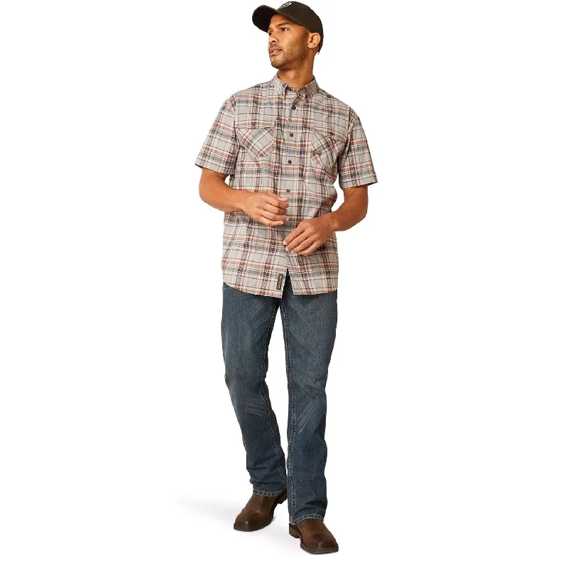 Check out the best prices on men's fashion basics – limited time offer. Ariat Men's Rebar® Made Tough Button-Down Short Sleeve Work Shirt Check out the best prices on men's fashion basics – limited time offer. Ariat Men's Rebar® Made Tough Button-Down Short Sleeve Work Shirt