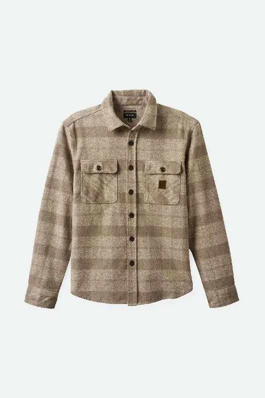 Upgrade your wardrobe with stylish clothing at discounted prices.  Bowery Heavyweight L/S Flannel - Off White/Cinder Grey
