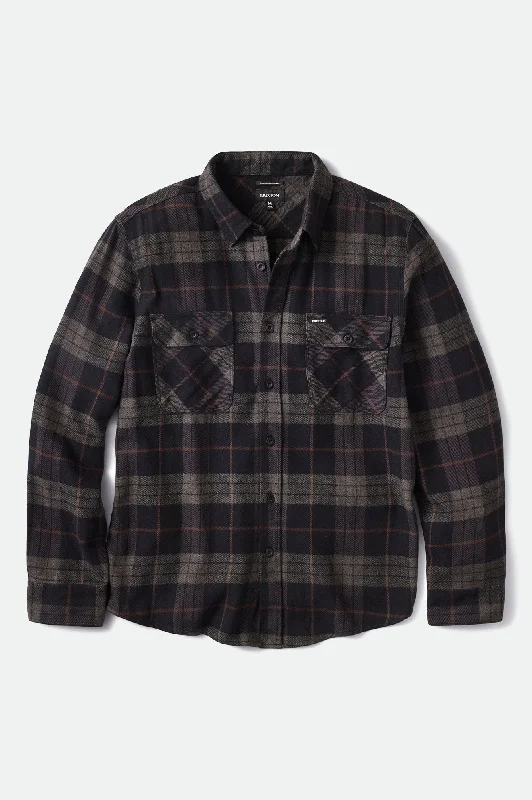 Don’t miss out on men’s fashion sales – shop today and save big!  Bowery L/S Flannel - Black/Charcoal