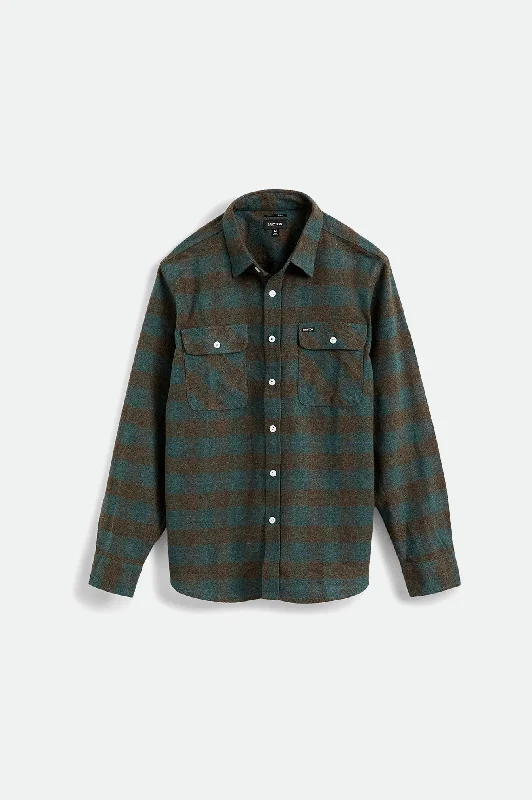 Shop the best clothing sales of the year!  Bowery L/S Flannel - Ocean