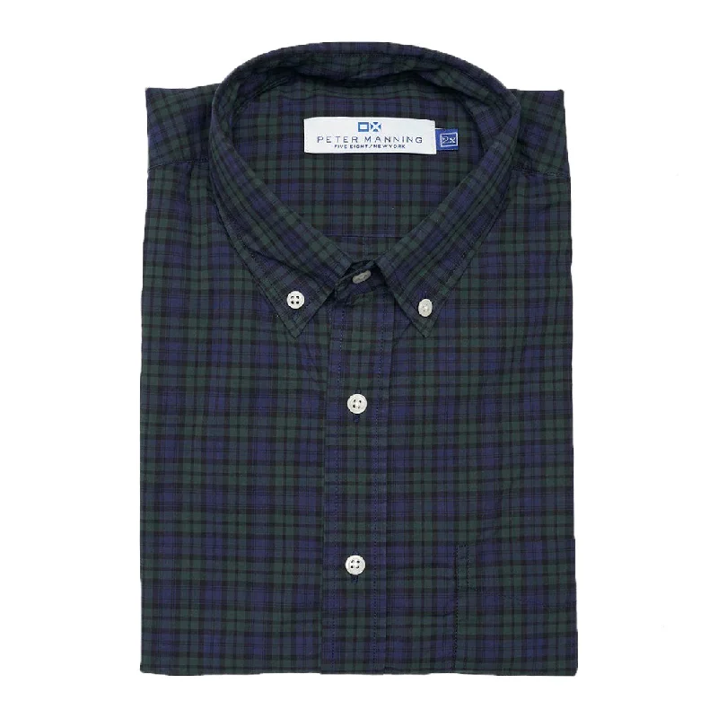 Don’t miss out on men’s fashion sales – shop today and save big!  Everyday Stretch Oxford Slim Fit -  Black Watch Plaid