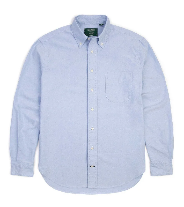 Exclusive offers on men’s wardrobe essentials – save more now! Gitman Vintage Oxford Shirt: Blue Exclusive offers on men’s wardrobe essentials – save more now! Gitman Vintage Oxford Shirt: Blue