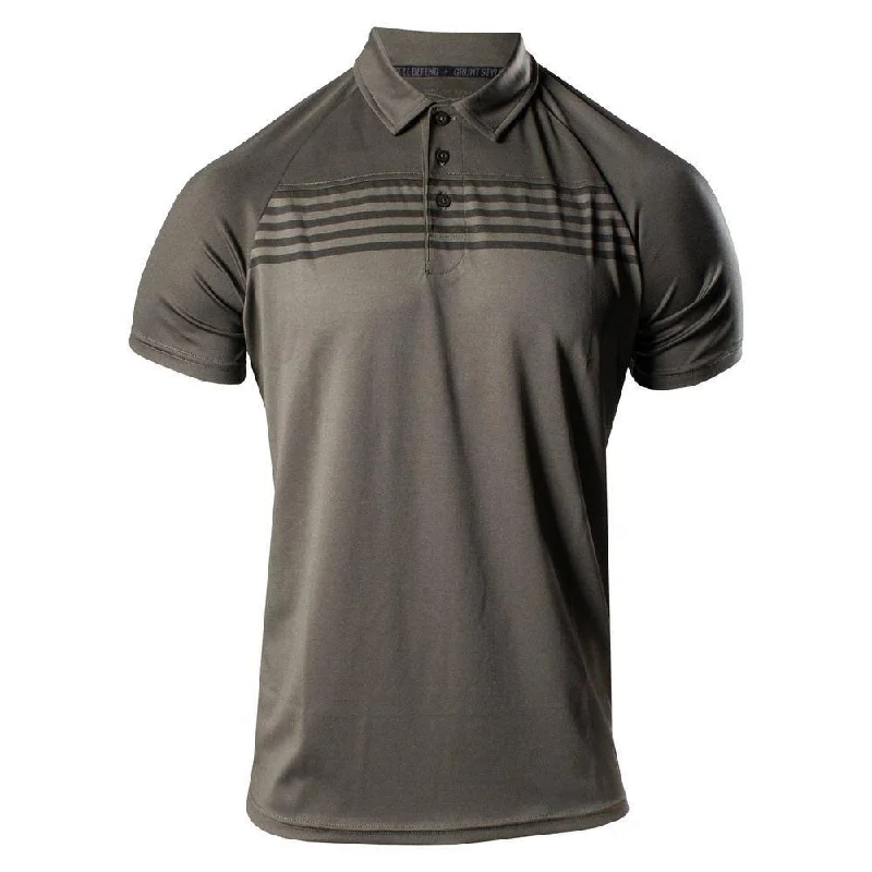 Limited-time sale: Save on all your favorite clothing items.  Men's Chest Stripe Polo - Dark Olive