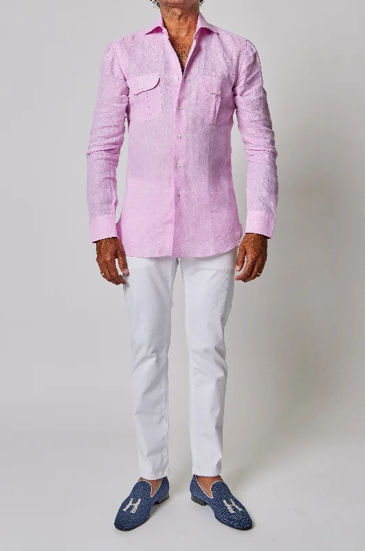 Hurry, the best deals on men’s fashion won’t last long!  Solid Linen Work Shirt