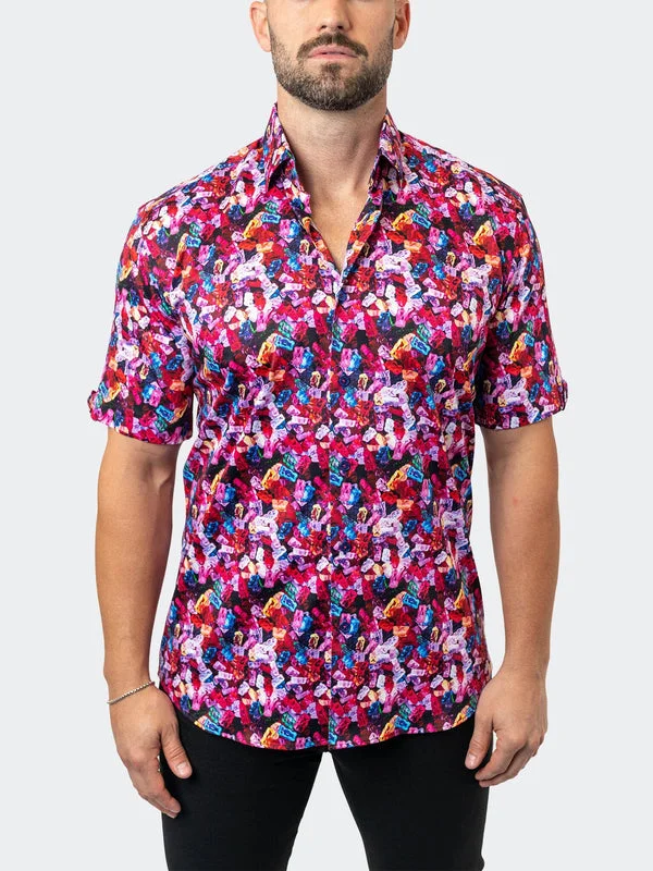 End-of-season sale – men’s clothing essentials up to 60% off!  Maceoo Stretch Short-Sleeve Shirt | Galileo Gummies Multi