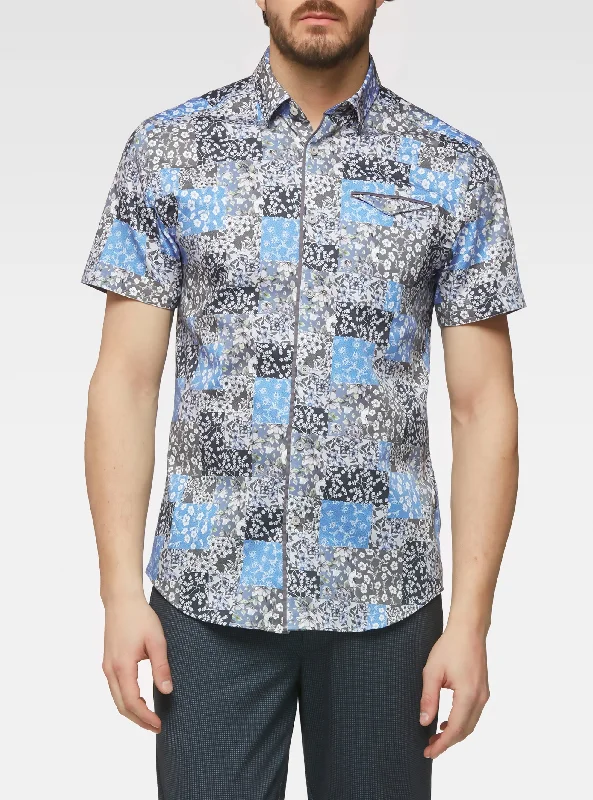 Save more with bundle deals on men’s fashion items.  Patchwork flower print shirt