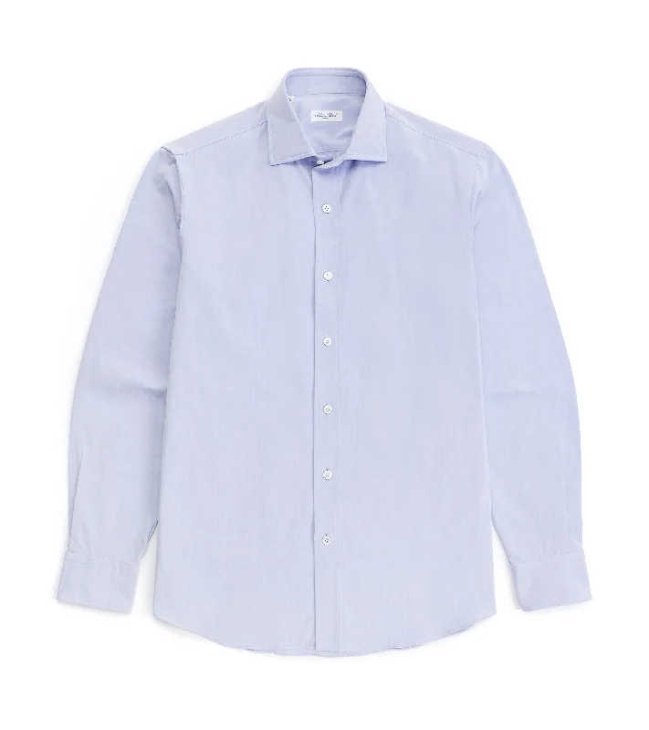 Best clothing deals of the season – Shop now and enjoy big savings.  Salvatore Piccolo Heavy Canvas Shirt: Light Blue