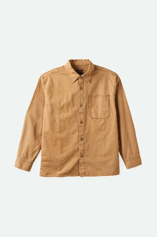 Shop affordable clothing for men – Up to 60% off! Selden L/S Overshirt - Tobacco Brown Worn Wash Shop affordable clothing for men – Up to 60% off! Selden L/S Overshirt - Tobacco Brown Worn Wash