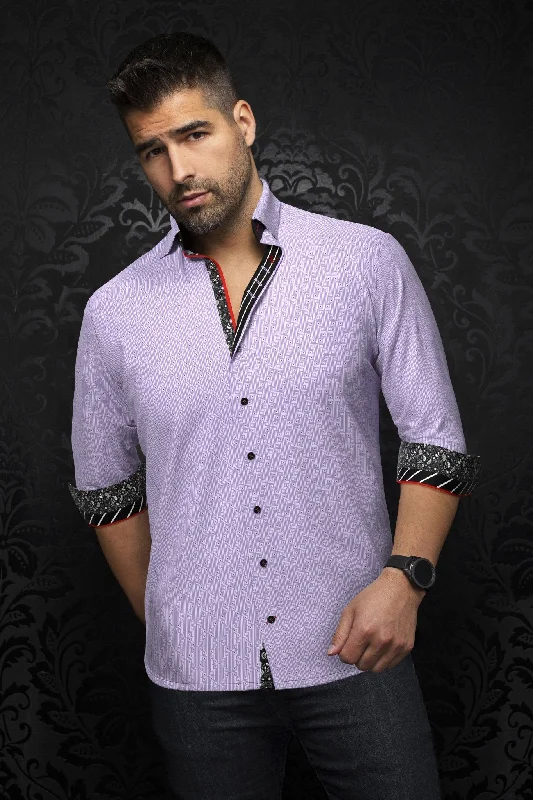 Limited-time offer!  AU NOIR | Long Sleeve Shirt | Underwood Lavender