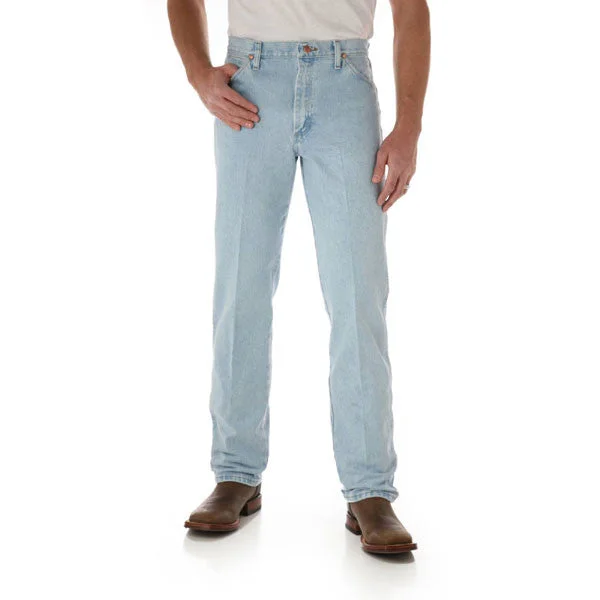 Shop our men's clothing collection for the best prices of the season. Wrangler Cowboy Cut Original Fit Jean (Bleach) Shop our men's clothing collection for the best prices of the season. Wrangler Cowboy Cut Original Fit Jean (Bleach)