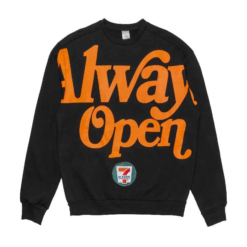 Get ready for the season with exclusive savings on trendy clothes. Always Open Oversized Text Crewneck Get ready for the season with exclusive savings on trendy clothes. Always Open Oversized Text Crewneck