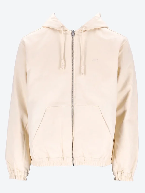 Upgrade your wardrobe with stylish clothing at discounted prices.  Reversible hooded jacket
