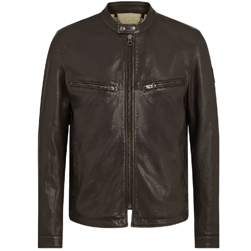 Find your perfect fit at the best prices – Clothing deals now on sale.  Belstaff Raceway Dark Brown Leather Jacket