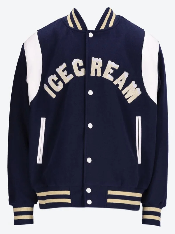 Shop our men's clothing collection for the best prices of the season.  Drippy varsity jacket