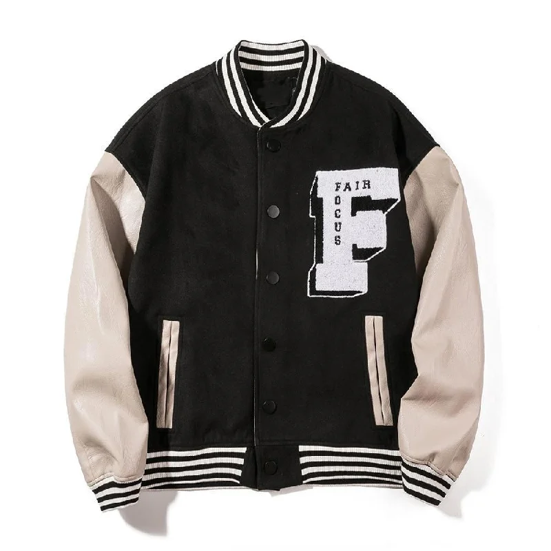 Save on top-selling fashion styles – Big discounts on men’s clothing.  Fair Focus Baseball Jacket UNISEX