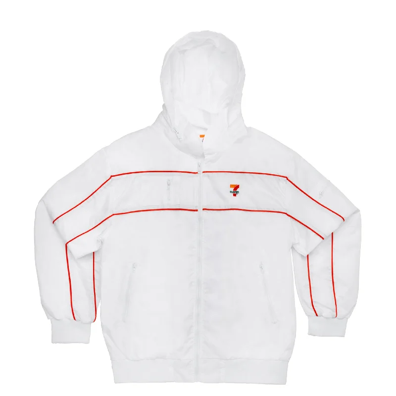 Flash sale alert! Shop fashion-forward clothing at discounted prices. Retro 7-Eleven® White Windbreaker Flash sale alert! Shop fashion-forward clothing at discounted prices. Retro 7-Eleven® White Windbreaker