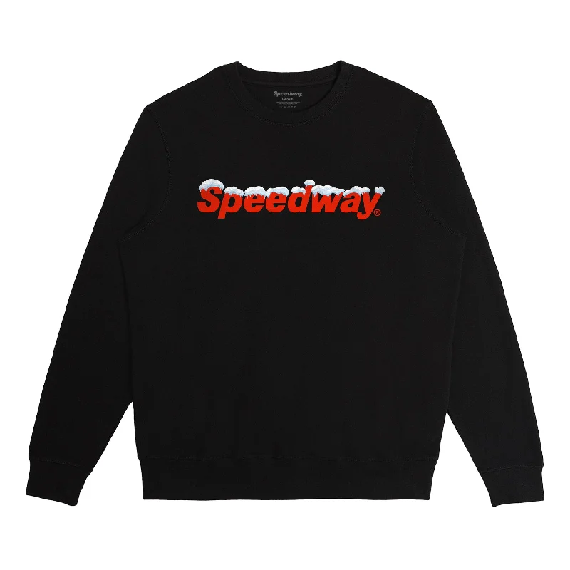 Shop stylish clothing for less – Great deals this week only.  Speedway® Snow Logo Crewneck