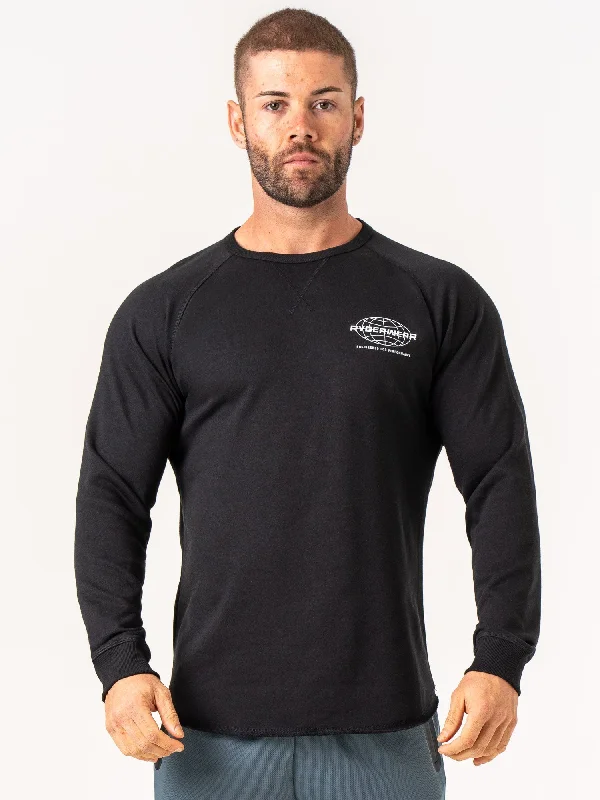 Limited-time offer – Shop top-rated clothing with massive discounts!  Energy Crew Neck - Black